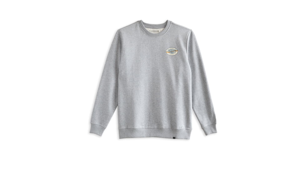 Outerknown Outerknown Trestles Pro Unisex Sweatshirt - Men's, Final Sale, Heather Grey, Medium, 3240001-HEA-XX-M