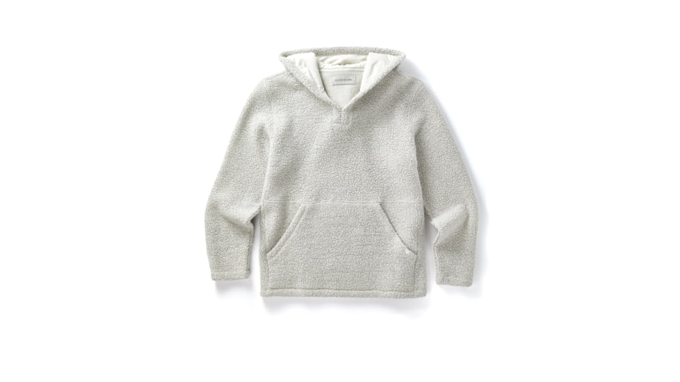 Outerknown The Woolaroo Hoodie - Men's, Heather Natural, Medium, 3520002-HTN-XX-M