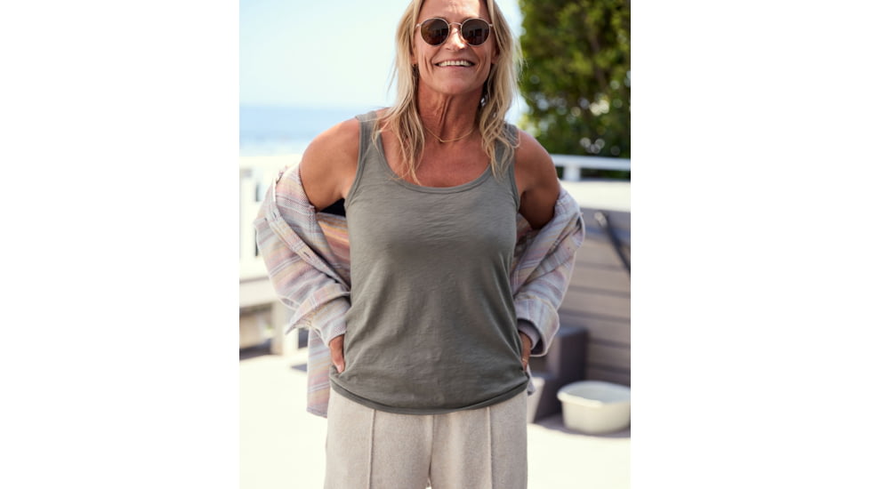 Ok Womens Saltwater Slub Tank, 2220020-DUS-XX-L