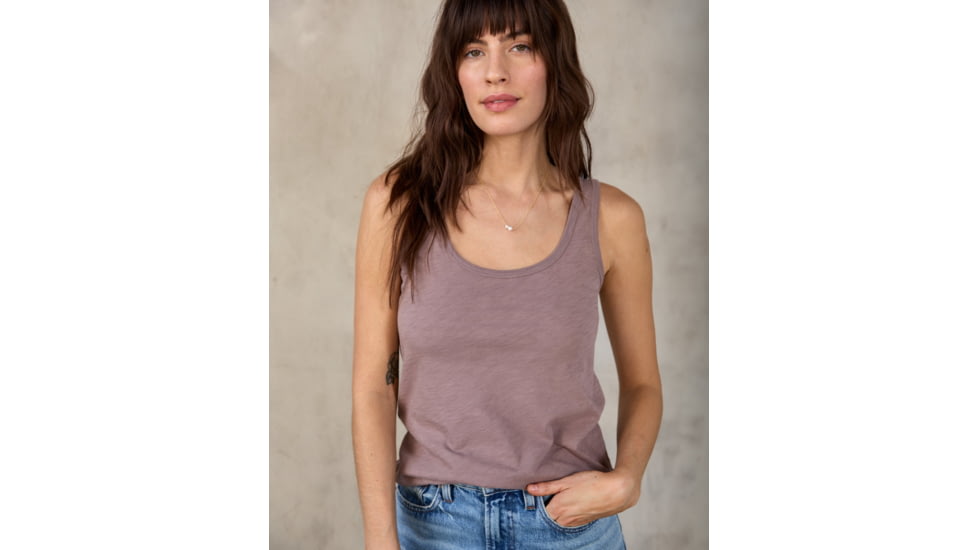 Outerknown Saltwater Slub Tank - Women's, Final Sale, Purple Dusk, Large, 2220020-PDK-XX-L