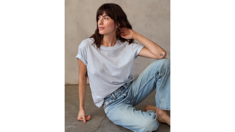 Ok Womens Saltwater Slub Tee, 2280026-CEY-XX-XL