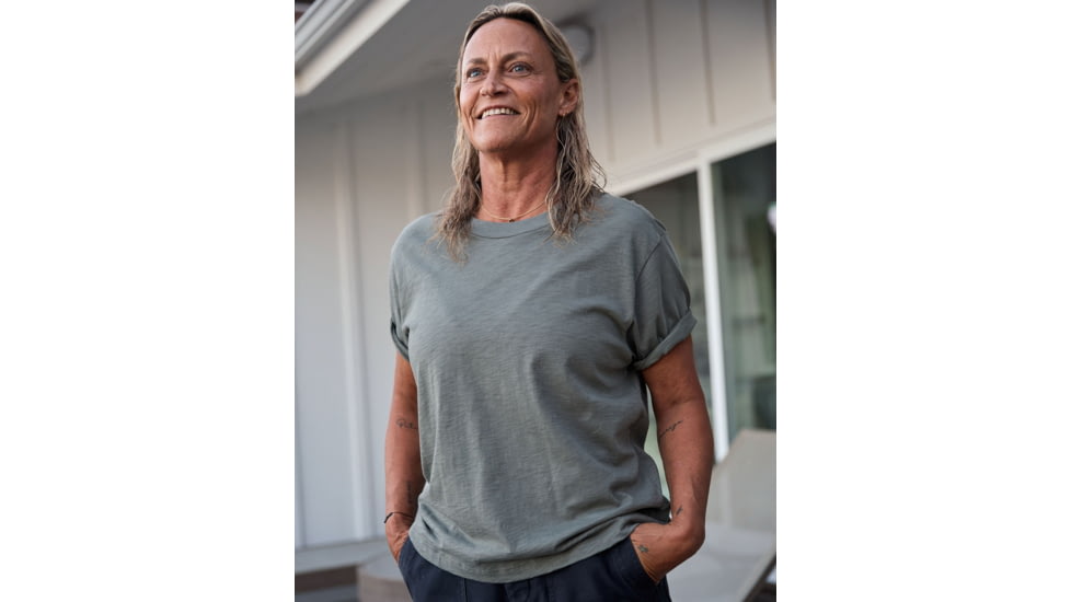 Ok Womens Saltwater Slub Tee, 2280026-DUS-XX-XS