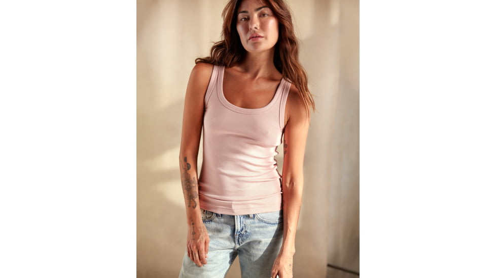 Ok Womens Sojourn Ribbed Tank, 2220021-MPK-XX-XXL