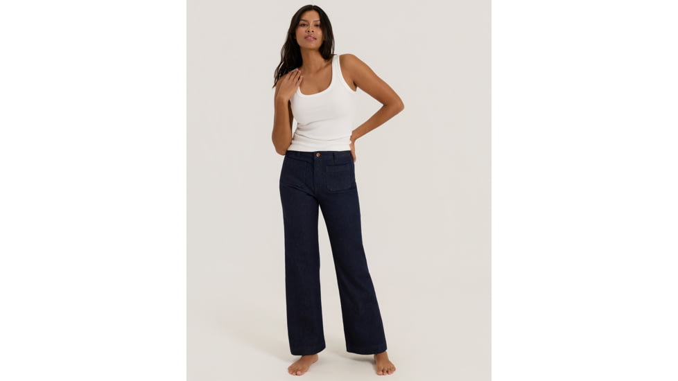 Outerknown The Isla Sailor Jean - Women's, 31in Inseam, Rinse, 30 US, 2630059-RNS-XX-30