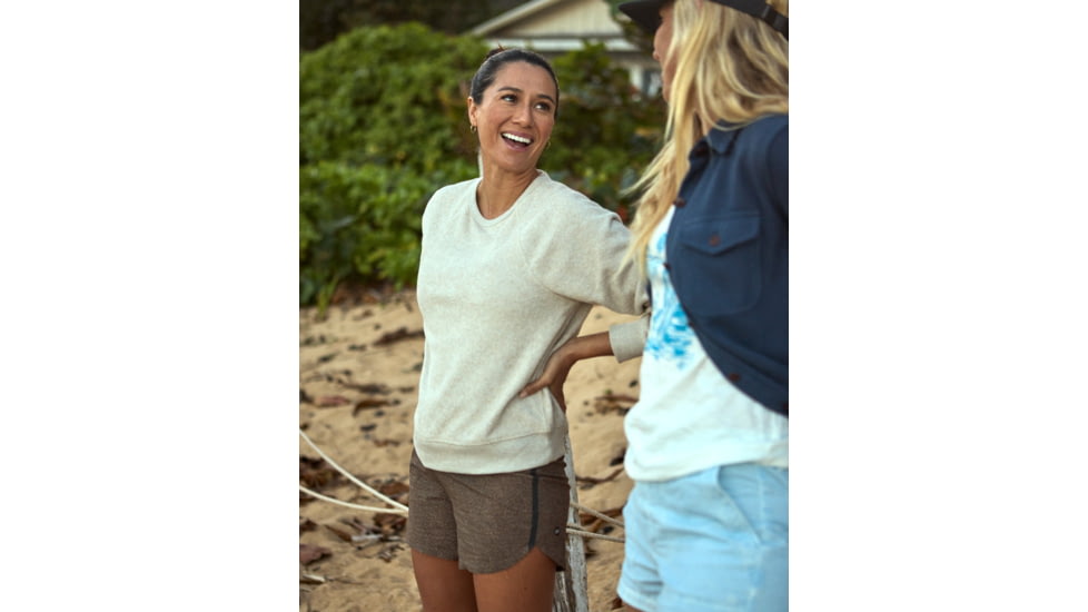 Outerknown Hightide Sweatshirt - Women's, Oatmeal Heather, Medium, 2240028-OAH-XX-M