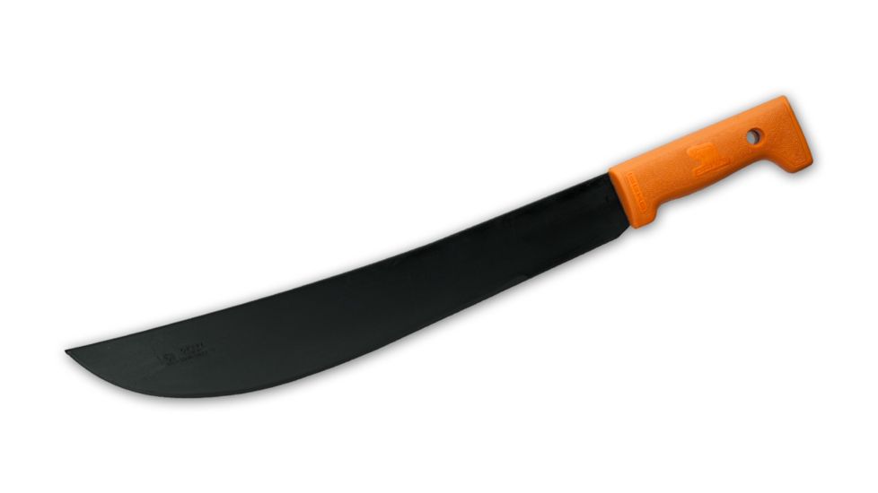 Okapi Reliance Machete - 14in Black Coated 1055 Carbon Steel Blade, Plastic Handle, KO65141