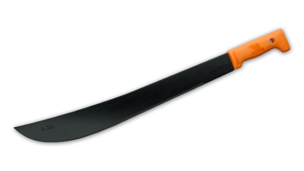 Okapi Reliance Machete - 18in Black Coated 1055 Carbon Steel Blade, Plastic Handle, KO65181