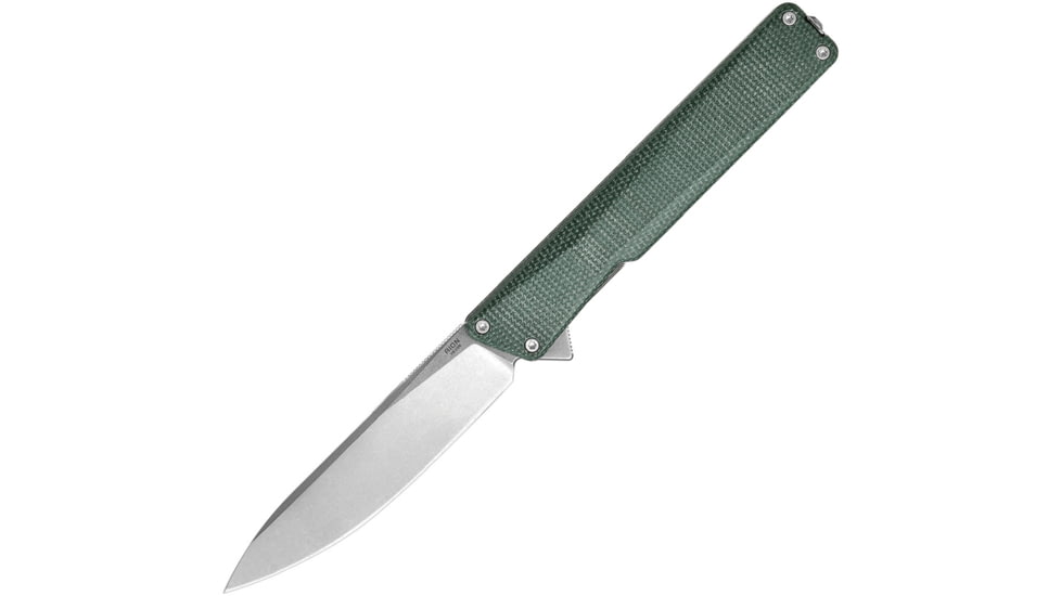 Oknife AION Linerlock Grn Micarta, OKNAIONGM