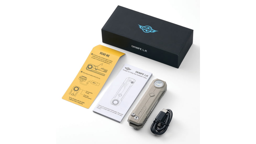 Oknife LK Button Lock White, OKNLKMAODW