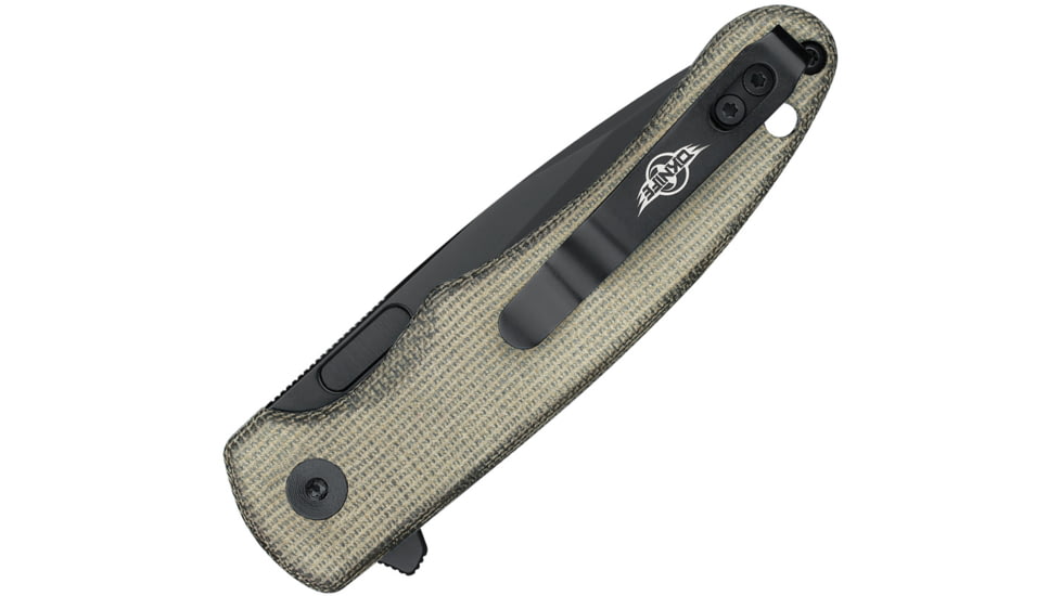 Oknife Mettle 2 Button Lock OD Mic, OLTMETTLE2ODG