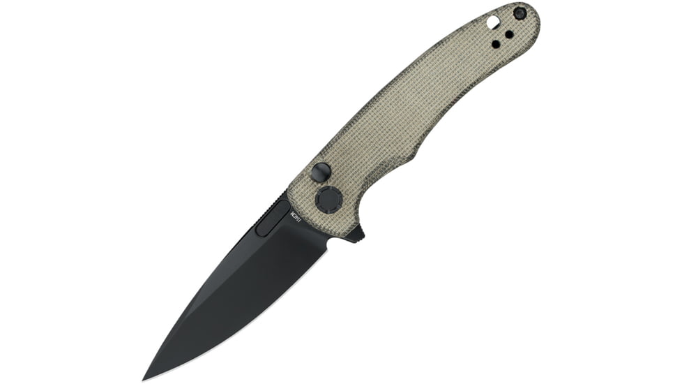Oknife Mettle 2 Button Lock OD Mic, OLTMETTLE2ODG