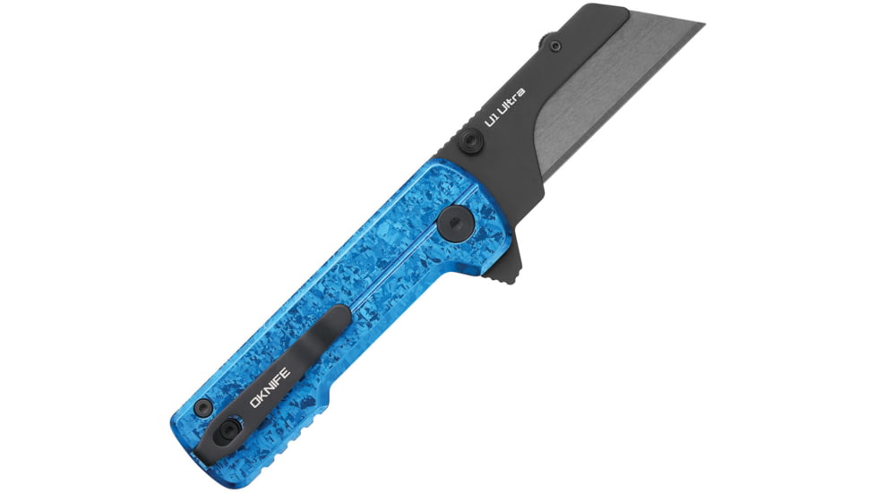 Oknife Otacle U1 Ultra Button Lock Bl, OKNU1ULTRASFB