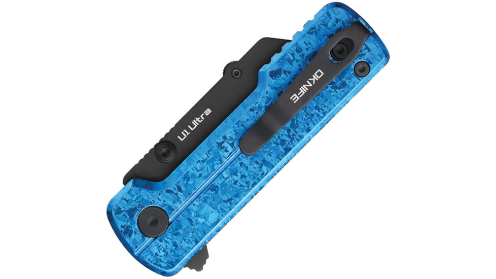 Oknife Otacle U1 Ultra Button Lock Bl, OKNU1ULTRASFB