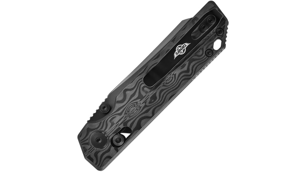 Oknife XEN Damascus Carbon Fiber, OKNXENDAMASCUS