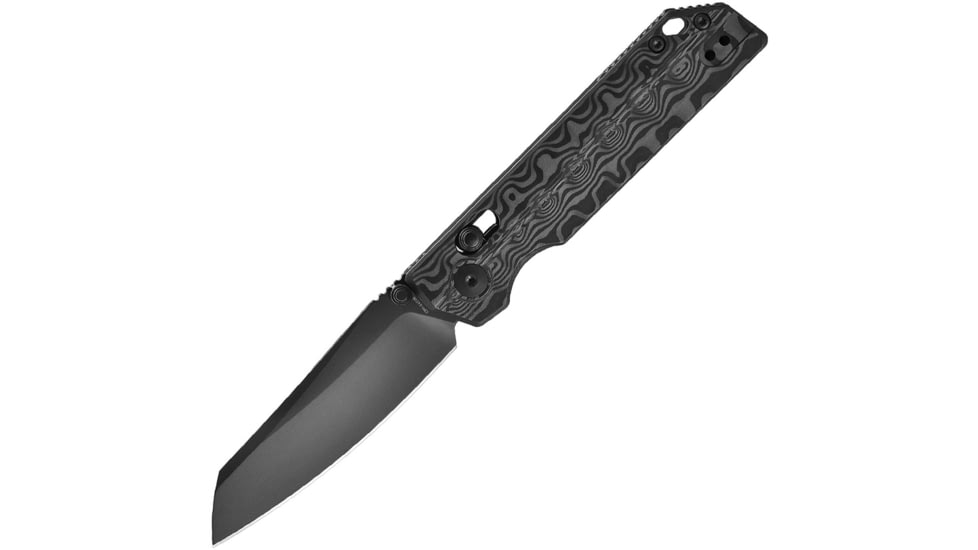 Oknife XEN Damascus Carbon Fiber, OKNXENDAMASCUS
