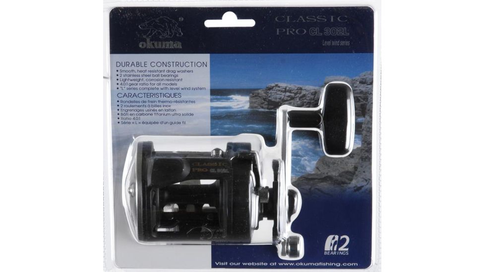 Okuma Classic Pro 302 L Troll Reel 002954