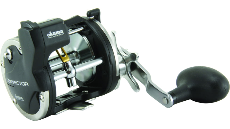 Okuma Fishing Tackle Convector Linecounter Reel, 5.1 1, 2BB+1RB, Left, 16.5oz, CV-20DLX
