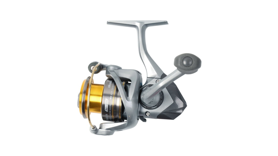 Okuma Fishing Tackle Avenger Spinning Reel, 5.0 1, 6BB + 1RB, 7.8oz, 100/40 Braided Line Rating, AV-2500
