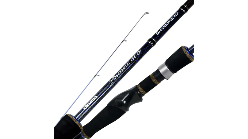 Okuma Fishing Tackle Tournament Concept Series A Casting Rod, 7ft, Medium Heavy, Moderate Fast, 1 Pieces, TCS-C-701MHa