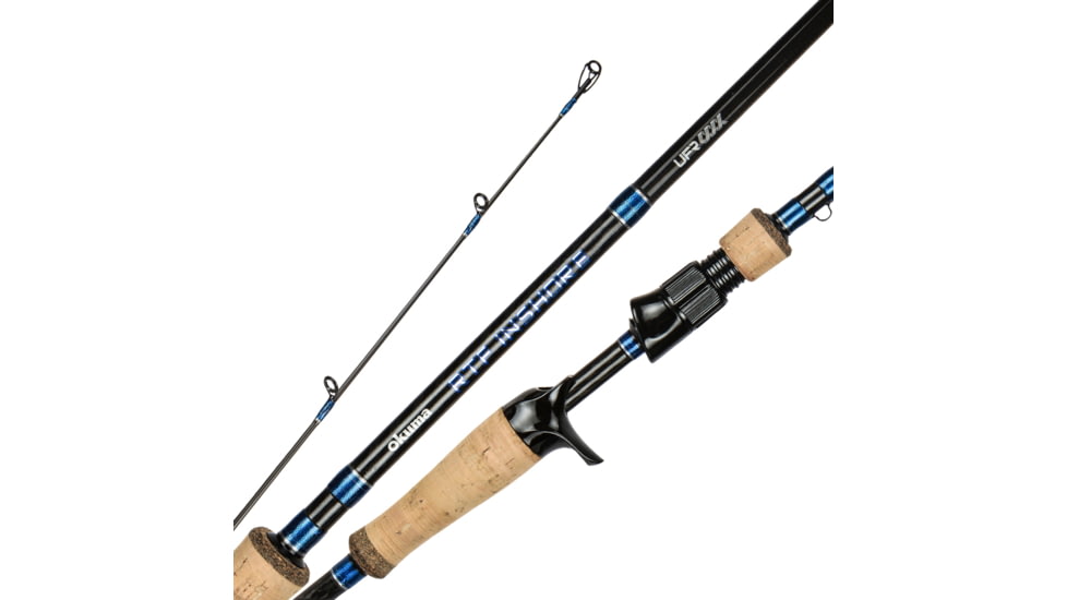 Okuma Rtf Inshore 24/30-Ton Mix Carbon Rod Blanks Seaguide Reel Seat And Guides, 1-Piece, Casting, Medium-Light, 6-10lb, 69, RTF-C-691ML