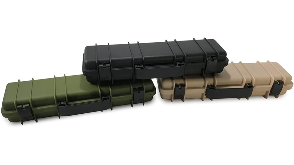 Old Southern Brass Black 50 Caliber BMG Real Bullet Bottle Opener w/ Rifle Case Gift Box, Desert Tan, One Size, OSB-50BLACK-GBT