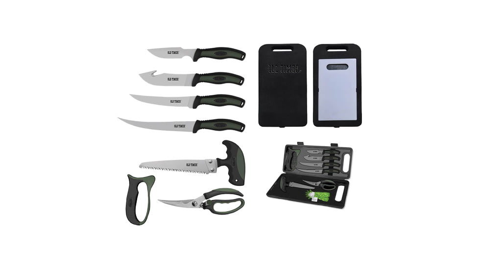 Old Timer Deer Camp Field Dressing Kit W/ 7 Pieces &amp; Cse