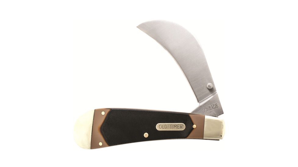 Old Timer Liner Lock Hawkbill Pruner Pocket Knife