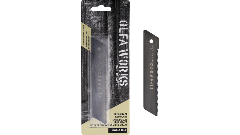 OLFA WORKS Bushcraft Saw Spare Blade, OWBBSB1