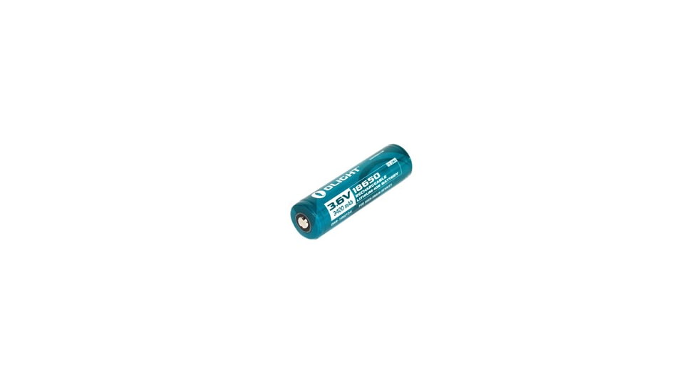 Olight 18650 Rechargeable Lithium-Ion Battery - 3400mAh, Blue OLIGHT-18650-3400MAH-BOX