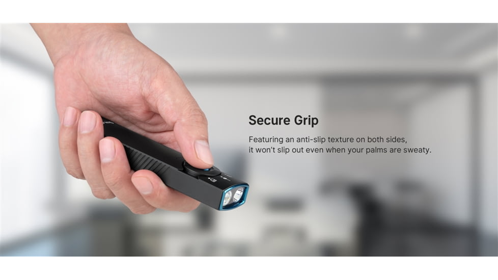 Olight Arkfeld Pro 1300 Lumens LED Rechargeable Flashlight with UV Light &amp; Green Laser, Black, ARKFELD-PRO-3R-BKV