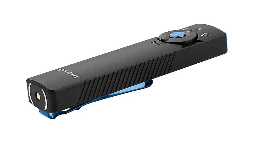 Olight Arkfeld Pro 1300 Lumens LED Rechargeable Flashlight with UV Light & Green Laser