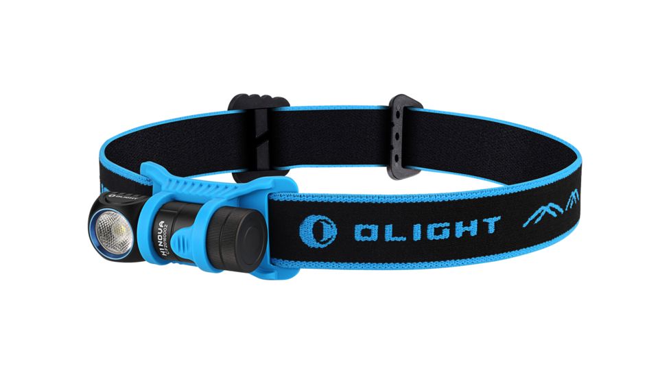 Olight H1R NW Rechargeable LED Headlamp - CREE XM-L2 LED - Neutral White - 650 Lumens - Includes 1 x 16340, Black, OLIGHT-H1R-NW