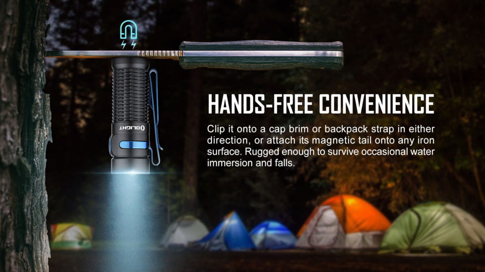 Olight Baton 3 1200 Lumens Rechargeable EDC LED Flashlight