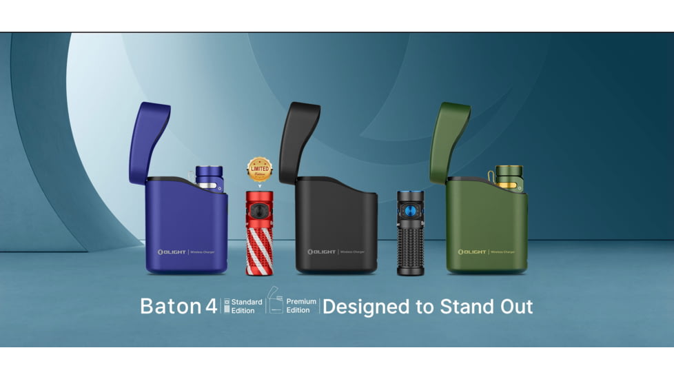 Olight Baton 4 1300 Lumens LED Rechargeable EDC Flashlight