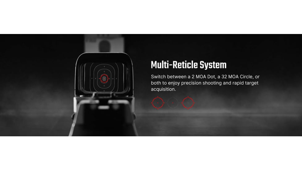 Osight SE 1x 21x14mm Reflex Red Dot Sight