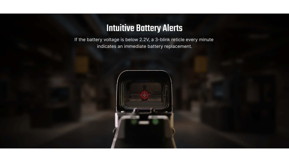 Osight SE 1x 21x14mm Reflex Red Dot Sight