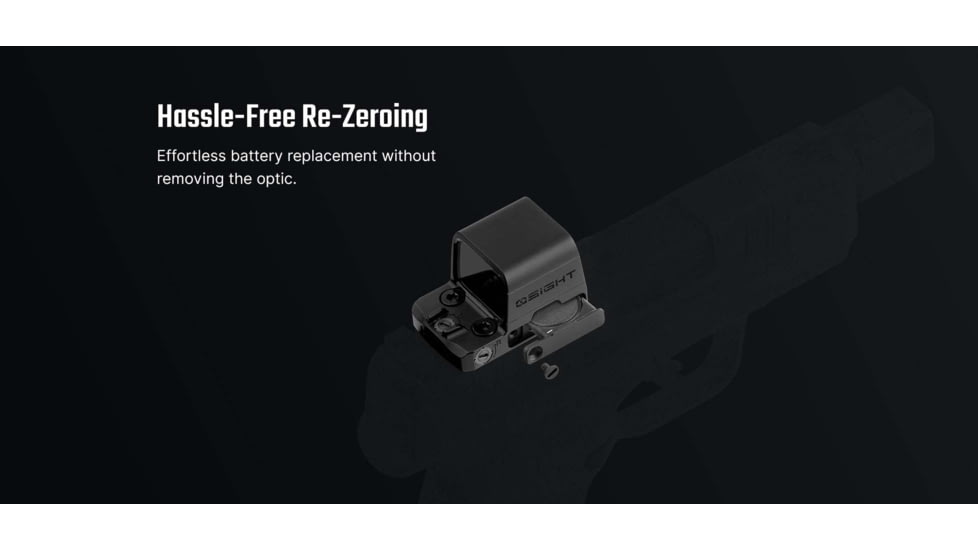 Osight SE 1x 21x14mm Reflex Red Dot Sight