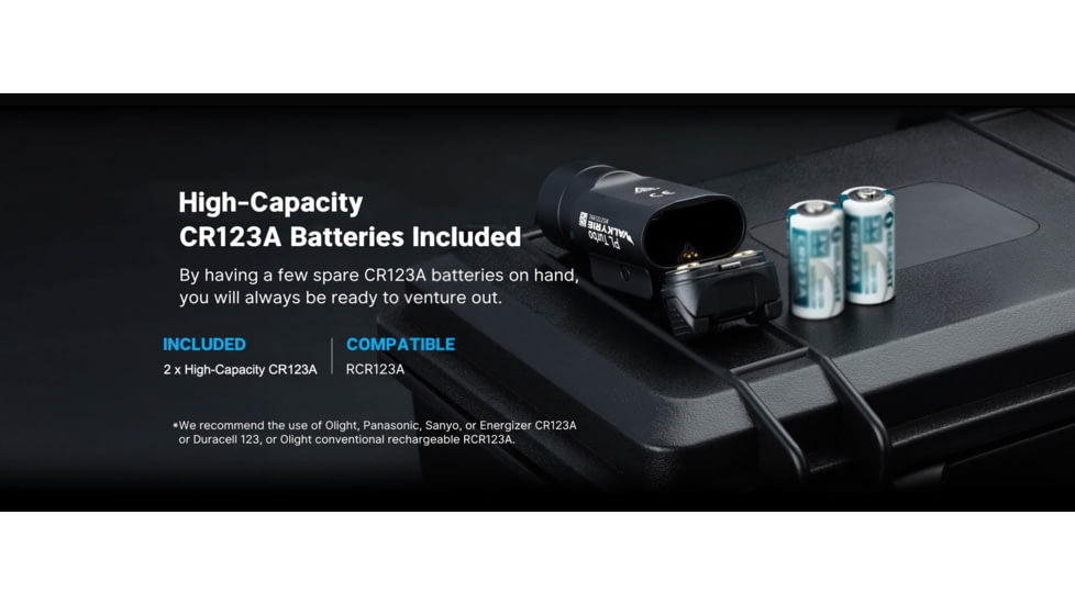 Olight PL Turbo Valkyrie 800 Lumens LED Long Range Rail Mount Flashlight