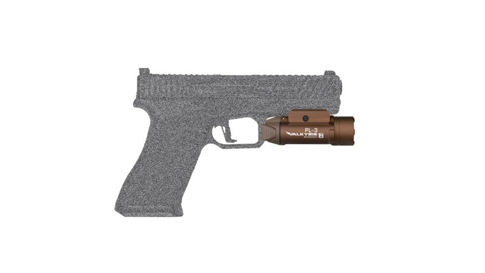 Olight Olight PL3 Valkyrie 1300 Lumen Tactical Light - Tan, Tan, FL-OL-PL3-TN