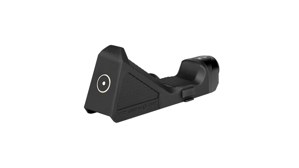Olight Olight Sigurd Black Angled Foregrip with Built-in 1450 Lumen Rechargeable Tactical Flashlight, Black, FL-OL-SIGURD-BK