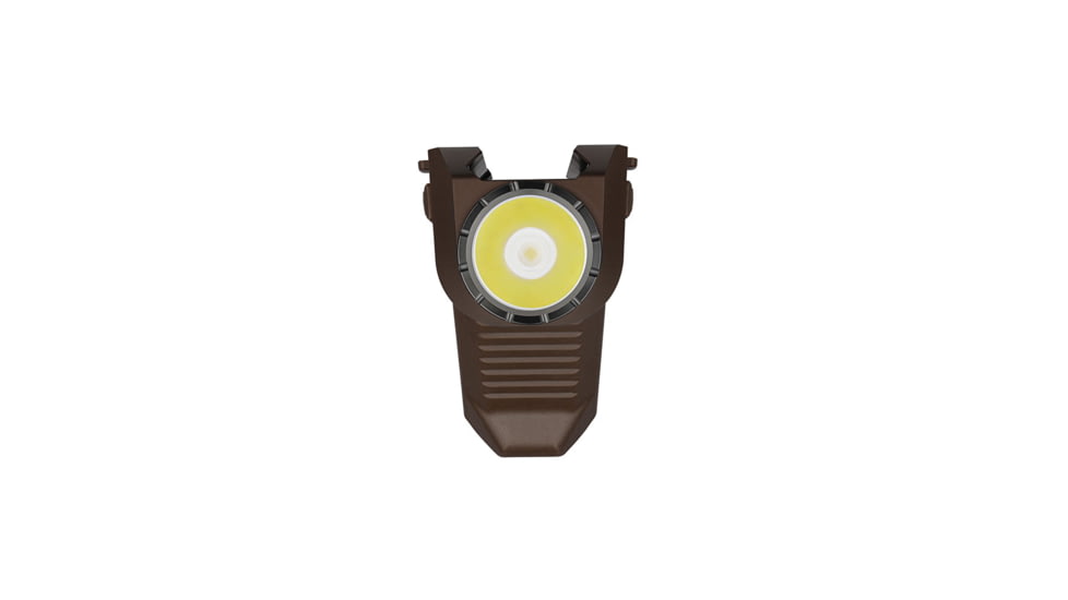 Olight Olight Sigurd Desert Tan Angled Foregrip with Built-in 1450 Lumen Rechargeable Tactical Flashlight, Tan, FL-OL-SIGURD-TN
