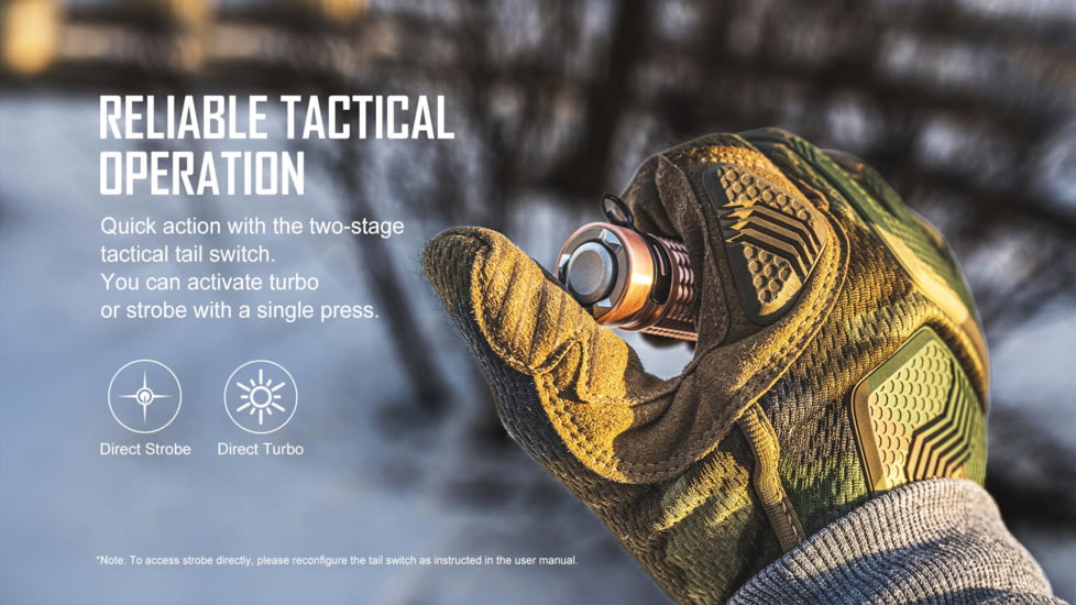 Olight Warrior Mini 2 1750 Lumens LED Rechargeable EDC Flashlight