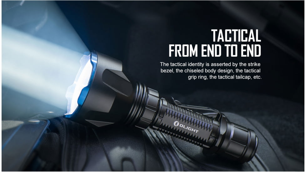 Olight Warrior X Turbo 1100 Yard Long Throw 1100 Lumens LED Rechargeable Flashlight