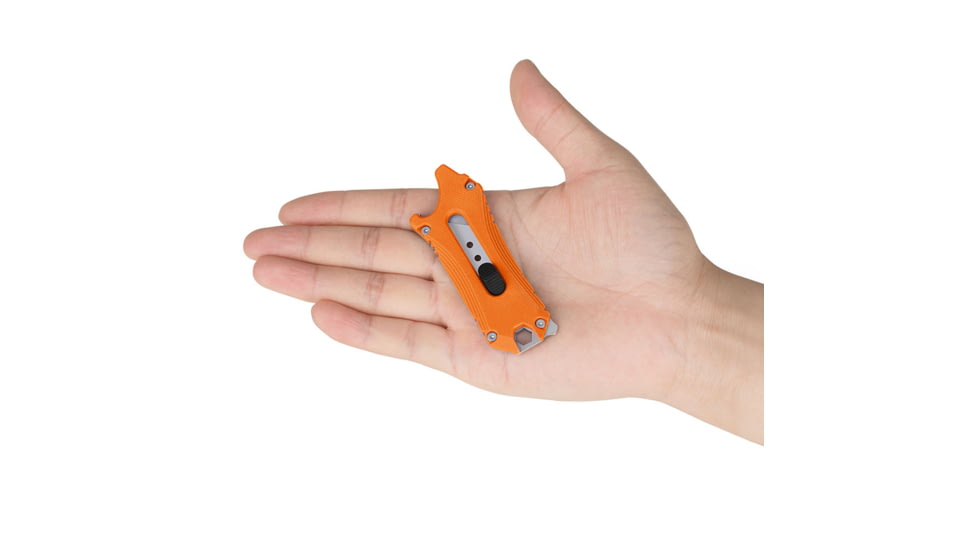 Olight Otacle utility knife. Orange
