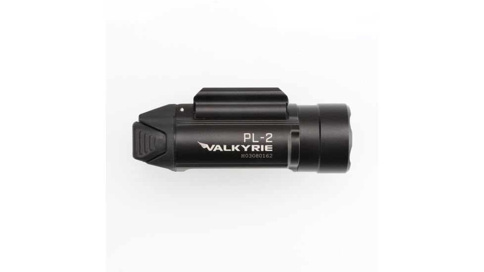 Olight PL-2 Valkyrie Rail Mounted LED Pistol Light, Picatinny and Glock Rails, CREE XHP35 HI CW LED, 1200 Lumens, Includes 2 x CR123As, Black, PL-2-VALKYRIE