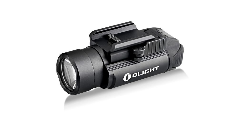 Olight PL-2 Valkyrie Rail Mounted LED Pistol Light, Picatinny and Glock Rails, CREE XHP35 HI CW LED, 1200 Lumens, Includes 2 x CR123As, Black, PL-2-VALKYRIE