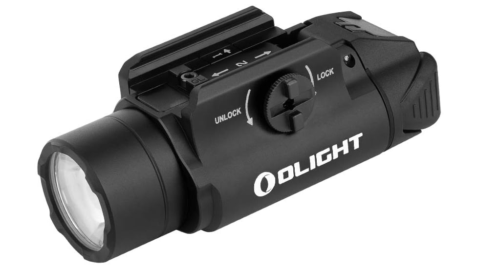 Olight PL-3S Valkyrie, 200/450/1,000 Lumens LED, Weapon Light, Black Anodized, PL3SBK