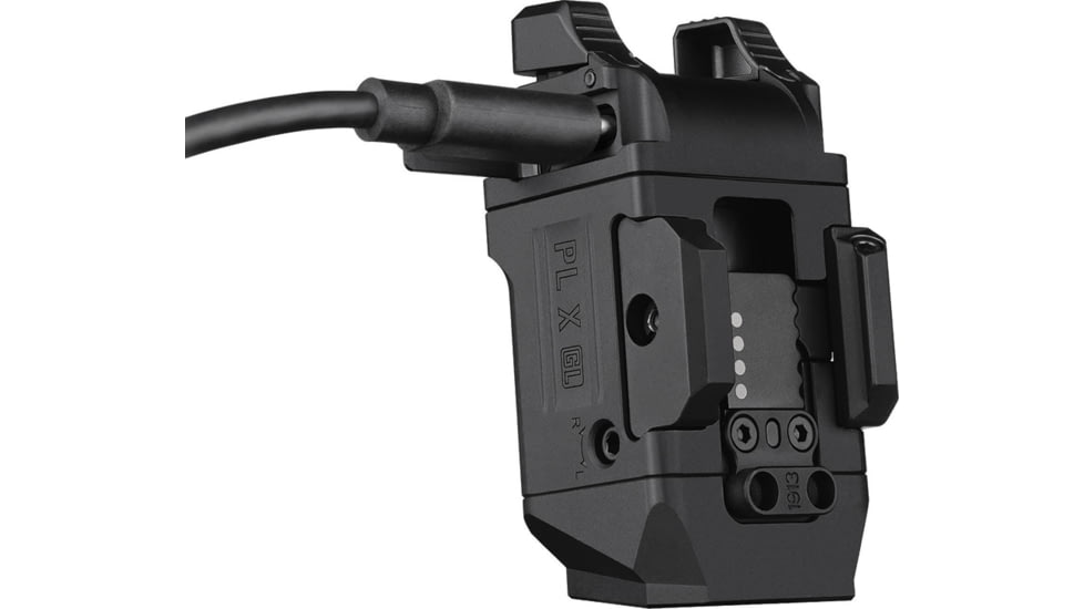 Olight PL X GL 1200 Lumen Rechargeable Mountable Lights, Black, PLXGLMB