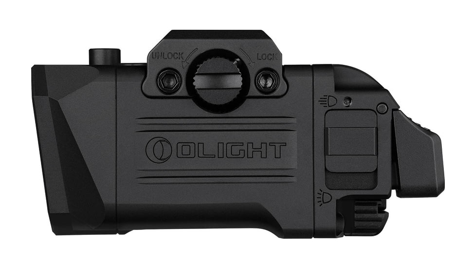 Olight PL X GL 1200 Lumen Rechargeable Mountable Lights, Black, PLXGLMB