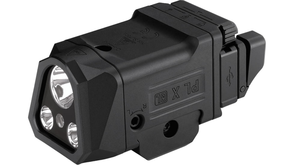 Olight PL X GL 1200 Lumen Rechargeable Mountable Lights, Black, PLXGLMB